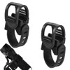 Juleioube 2 Pcs Bicycle Flashlight Mount Durable Bicycle Headlight Holder