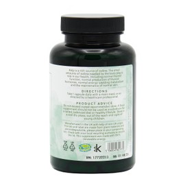 Organic Kelp Supplement | 500mg Kelp Ascophyllum Iodine per Capsules | 120 Vegan Capsules | G&G Vitamins