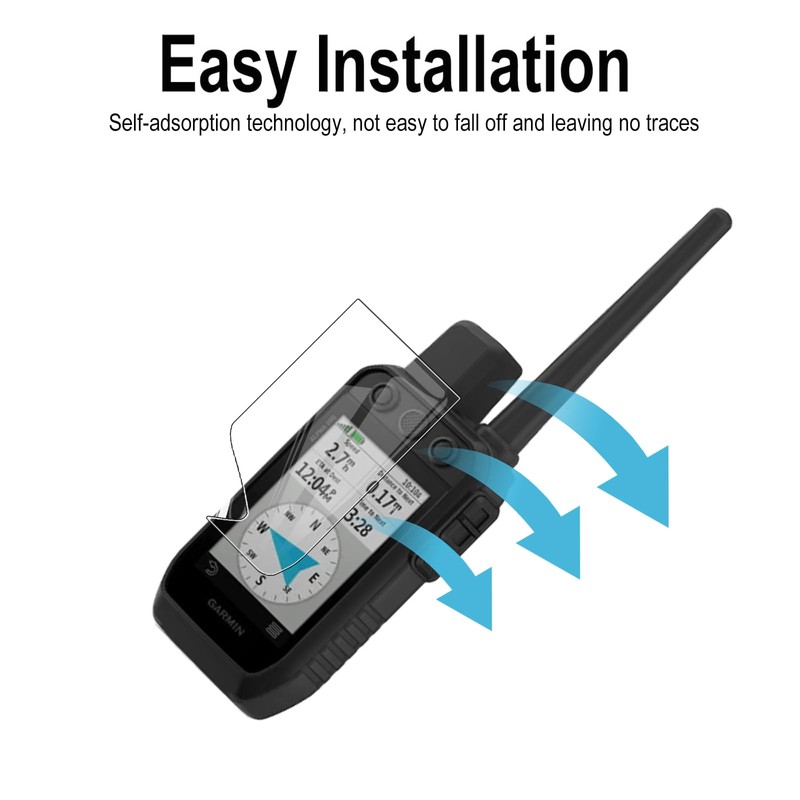 KZIOACSH Screen Protector for Garmin Alpha 200/Alpha 200i, 2 Pack