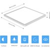 DELIPOP 2 Pack Flush Mount Ceiling Light, 12 Inch 24W