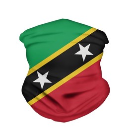 Caribe Heart Saint Kitts & Nevis Bandana/Neck Gaiter/Headwrap