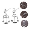 SAFIGLE 4pcs Guitar and Man Balancing Sculpture Stylish Decor for