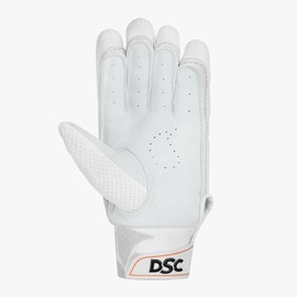 DSC Batting Gloves Krunch 700 Boys RH|Leather Cricket Batting Gloves for Beginner and Intermediate Players | Lightweight with Good Protection