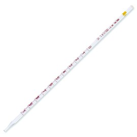 Corning Pyrex® #7065-1C, 1mL Reusable Measuring Pipets, 0.01mL Graduation Interval, TD, Color-Coded, Colored Markings (Single)