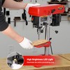 8" Benchtop Drill Press, Laser Ray (Class II Max. 1mW),