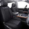 Aierxuan Chevy Silverado GMC Sierra 2 Front Seat Covers Pickup