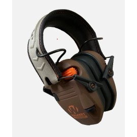 Walkers GWP-RSEM-LEB Razor Slim Electronic Ear Muffs - Limited Edition Brown