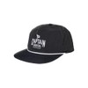 Toes on the Nose Salty Adjustable Baseball Hat, Black