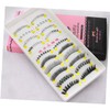 Beavorty 3sets Long Natural Curly Japanese Fluctuation Lashes Fake Eyelash