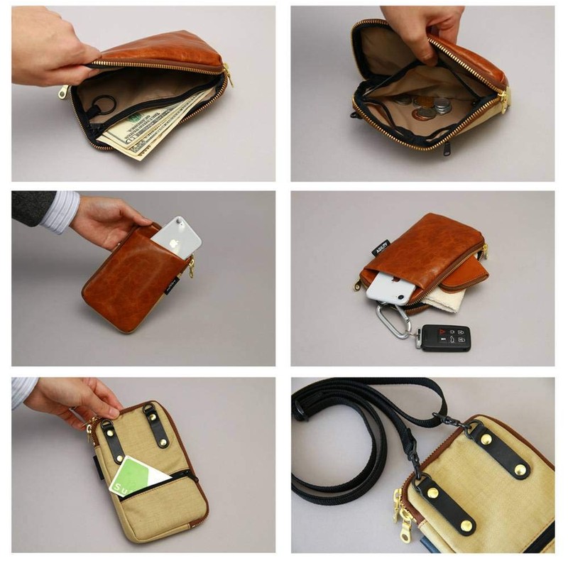 Agility affa "Park Pochette" Smartphone Shoulder Bag, Men's, Smartphone Shoulder