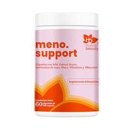 HB Meno.Support con DIM Cohosh Negro Brocoli - Apoyo Natural Durante Menopausia y Balance Hormonal  30 porciones  Holistic Beauty                     