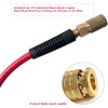 Air Hose 1/4 in x 25 ft, Heavy Duty, Lightweight,