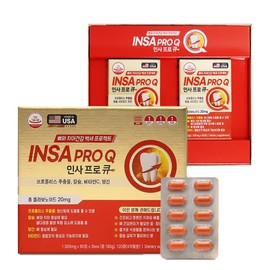 Personnel Process Q InsaproQ 1500mg / 인사프로큐 1500mg x 120정 4개월분 뼈와 치아건강 백세프로젝트 (복수할인)
