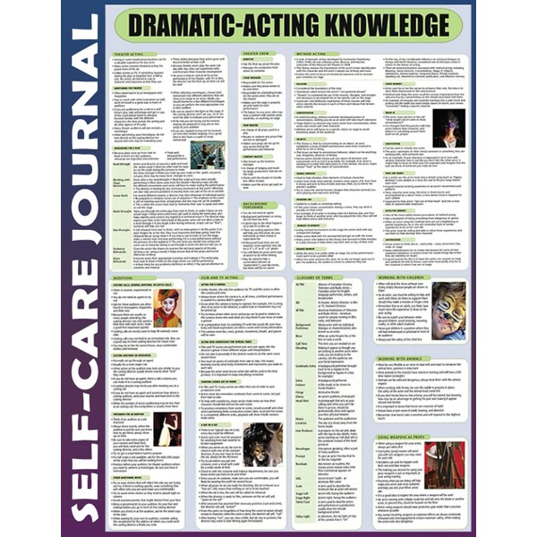 Self-care Journal: dramatic acting knowledge Invest 5 minutes daily to