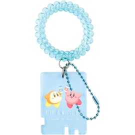 Tees Factory Kirby Star Locker Key Style Charm, Refreshing Blue, H2.2 x W1.6 x D 0.1 inches (55 x 40 x 3 mm), HK-5546378BL