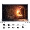 ChloropLastid Empty Tomb Backdrop Religious Easter Photo Shoot Backdrop 10x8ft