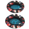 Headphone Ear Pads Soft Protein Leather Memory Foam Replacement Print