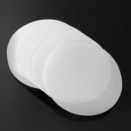 Healvian 200pcs Medium-Speed Qualitative Filter Paper,Cellulose Filter Paper,Labs Qualitative Filter,Lab Filter Paper