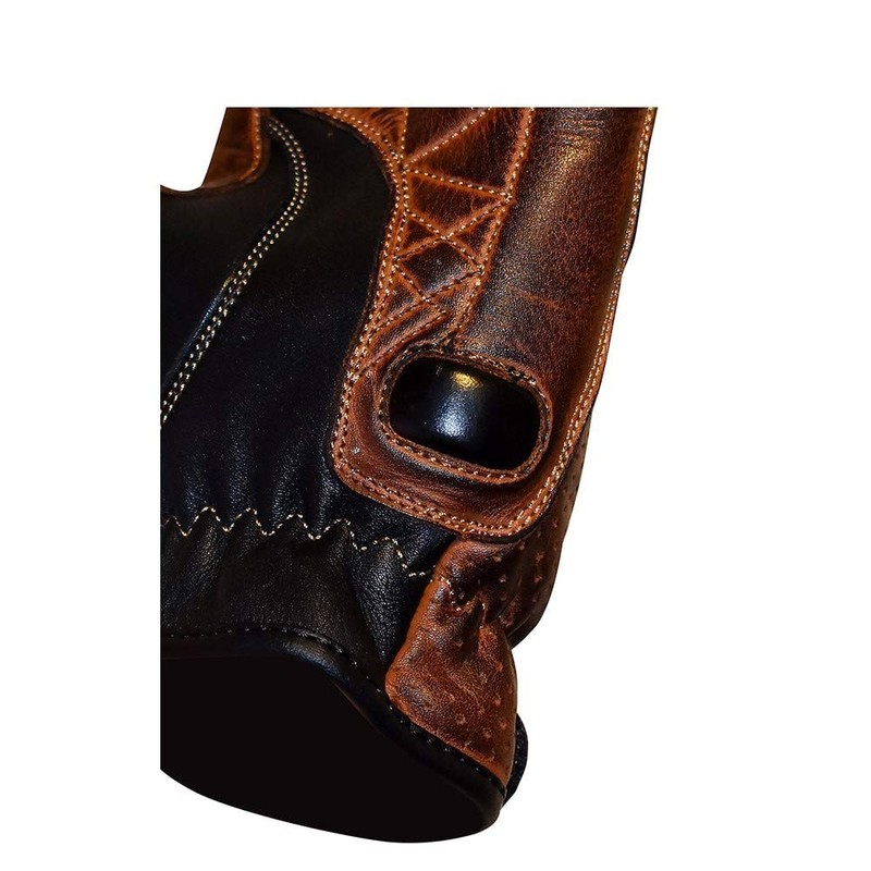 KSK Hawk Summer Gloves Motorcycle Scooter Brown Size XL (21-22