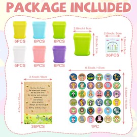 Joyesplay 36 Pack Gifts for Students from Teachers,Flower Pots and Envelopes School Leavers Gifts End of Year Term Gifts for Year 6 Students Gifts