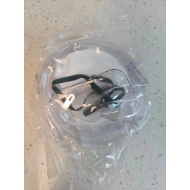 Unbranded 2 Pack Oxygen Mask for Face Adult and Child Tube & Adjustable Elastic Strap