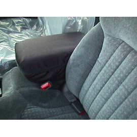 Durafit Seat Covers, C1030-X7 1998-2003 -Chevy S10 60/40 Split Seat with Molded Headrests and Opening Center Console. Seat Covers in Gray Twill.