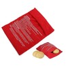 anierax Red Microwave Potato Bags Reusable Potato Baked Bag Microwave