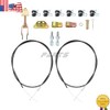 Replacement Parts For UNIVERSAL EMERGENCY PARKING BRAKE CABLE COMPLETE KIT