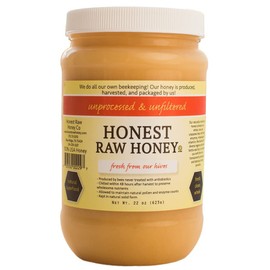 Honest Raw Honey, 22oz