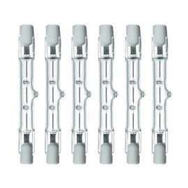 Xtricity T3 J Type Bulb Double Ended RSC Base Halogen Light Bulbs 100 watt, 1057 Lumens, 130V, 2700K Soft White, Dimmable, 78 MM, (6 Pack)