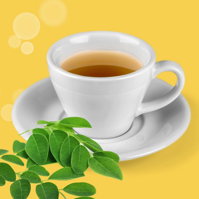 Tadin Moringa Tea, 24 Bags 1.02 oz, Herbal & Caffeine-Free