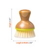 Full Circle Bubble Up - Bamboo Dish Brush – Ergonomic