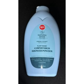 Perfect Purity 6 Natural Sense After Shower Talc Free Deodorant Body Powder FRESH SCENT 10oz