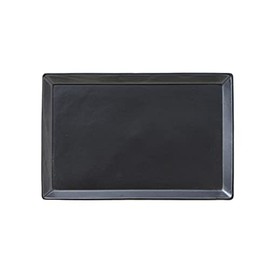 TAMAKI Kasane T-937716 Rectangle Plate LL 10.6 inches (27 cm), Width 10.6 inches (27 cm), Depth 7.1 inches (18 cm), Height 0.5 inches (1.2 cm), Black, Stacking, Storage, Stylish Plate