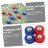 ibasenice 24pcs Bowling Ball Games Slider Beads Table Top Puck