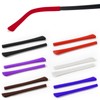 6Pair Silicone Anti-Slip Eyeglass End Tips Ear Sock Eyeglass Arms