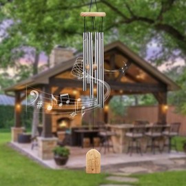Gtizry Memorial Wind Chimes for Loss of a Loved One, Bereavement Condolence Gifts, Loss of Mother Father Sympathy Wind Chimes for Outside