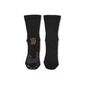 Tabio Foosal Soccer Sole Pad Crew Made in Japan, Black