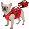 Kuoser Small Life Jacket for Dogs, Life Jacket with Handle