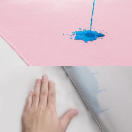 Bed Pads Washable Waterproof 2 Pack for Incontinence, Large 34 x 36 inch Absorbent Underpads, Reusable Pee Pads for Kids, Adults, Pets, Pink