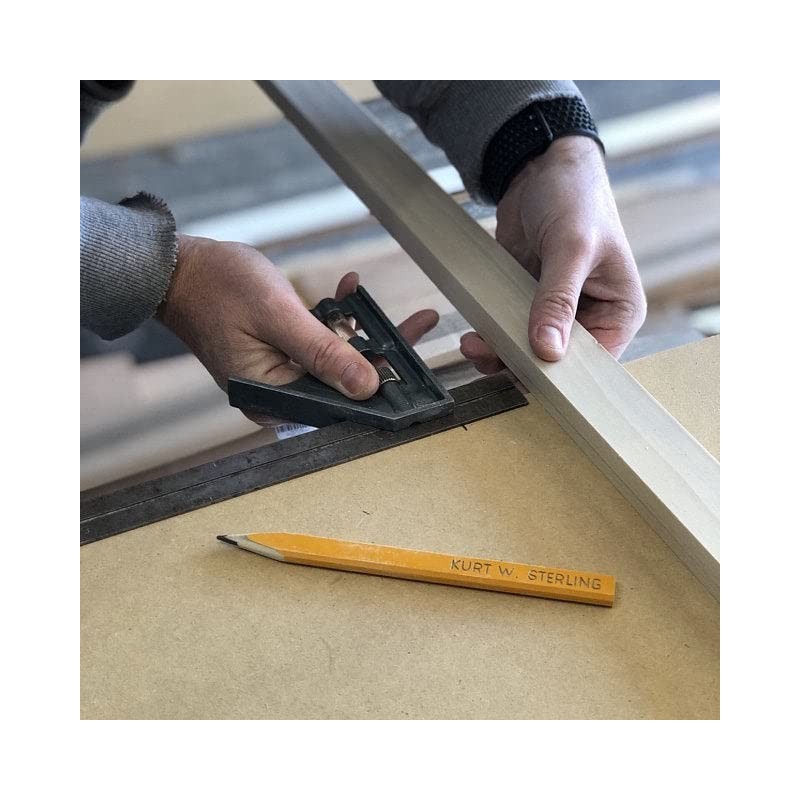 2 Pack Carpenter Pencil Sharpener Manual Portable Woodworking