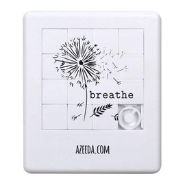 Azeeda 'Atme Löwenzahn Uhr' Schiebepuzzle (PZ00032116)