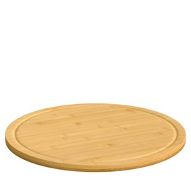 SKM Chopping Boards 6 pcs Ø40x1.5 cm Bamboo (Weight-9KG)-240722