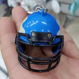 오토바이 헬맷 헬멧 열쇠고리 키홀더 키링 키체인 가방고리 키고리 블루 Motorcycle Helmet Keychain Bag Hook Keyring Blue
