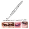 TOVINANNA 2pcs Meibomian Gland Tool Stainless Steel Massage Tweezers for