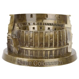 HEEPDD Modelo del Coliseo de Roma, Estatua del Coliseo Romano en Miniatura de la Vendimia Artificial Edificios de fama Mundial Escultura para Office Home Arts Decoración de Escritorio