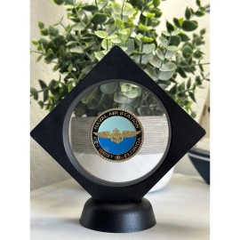 NAVY USN NAVY NAVAL AIR STATION KEY WEST FLORIDA TOP GUN CHALLENGE COIN With 3D Case!