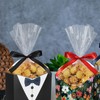 Fullhawl 24 Set Father's Day Popcorn Boxes with Clear Bag
