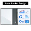 SOYIRI 4 Ring Binders,4 Pack D Ring Binder A4 for