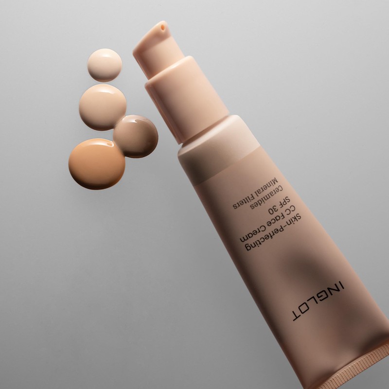 INGLOT Skin-Perfecting CC Gesichtscreme LSF 30 Light Neutral 502, 30